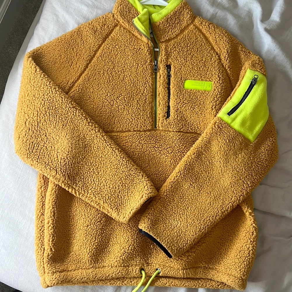 sherpa half zip